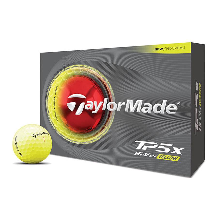 TP5 X Golf Balls 2026 - Yellow