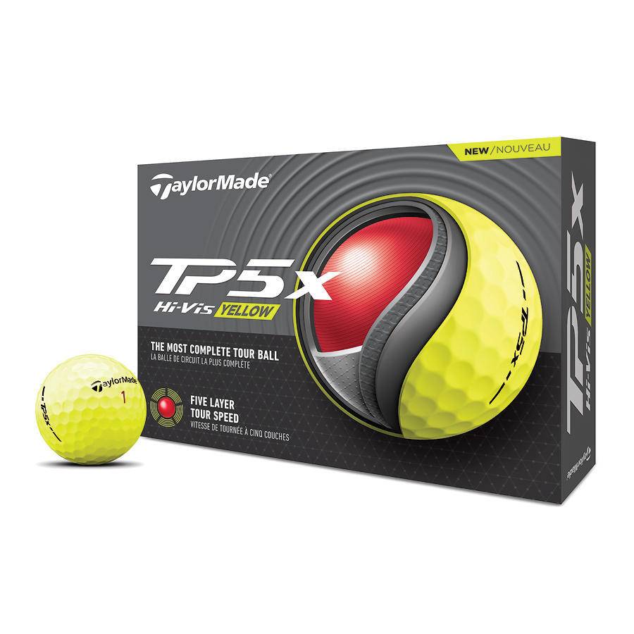 2024 TP5 X Yellow Golf Balls - New