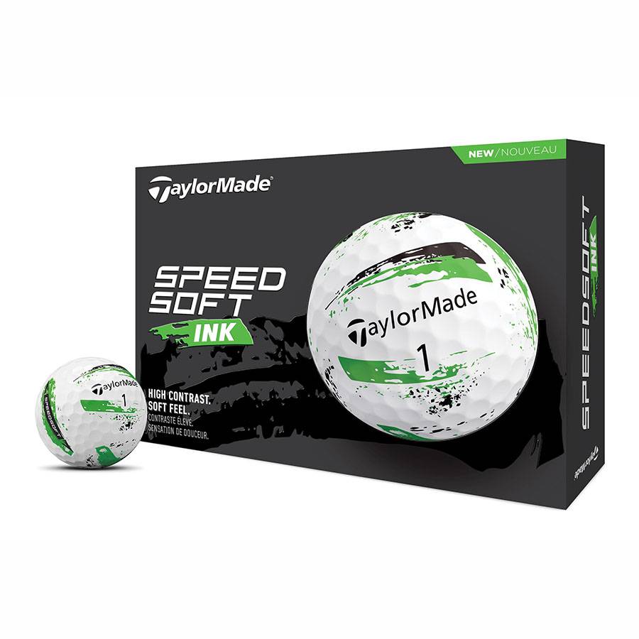 SpeedSoft Ink Golf Ball - Green