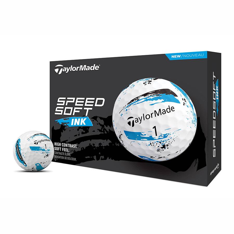 SpeedSoft Ink Golf Ball - Blue