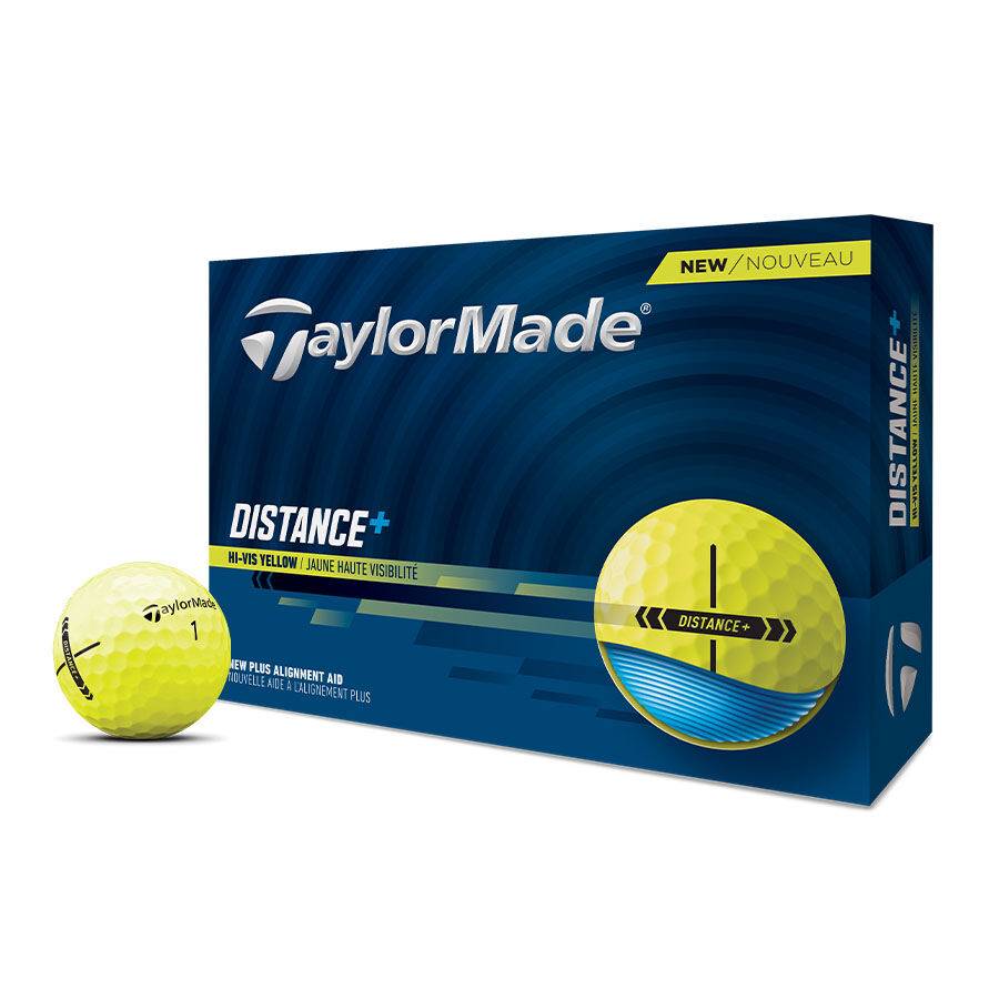 Distance Plus Golf Balls 2025 - Yellow