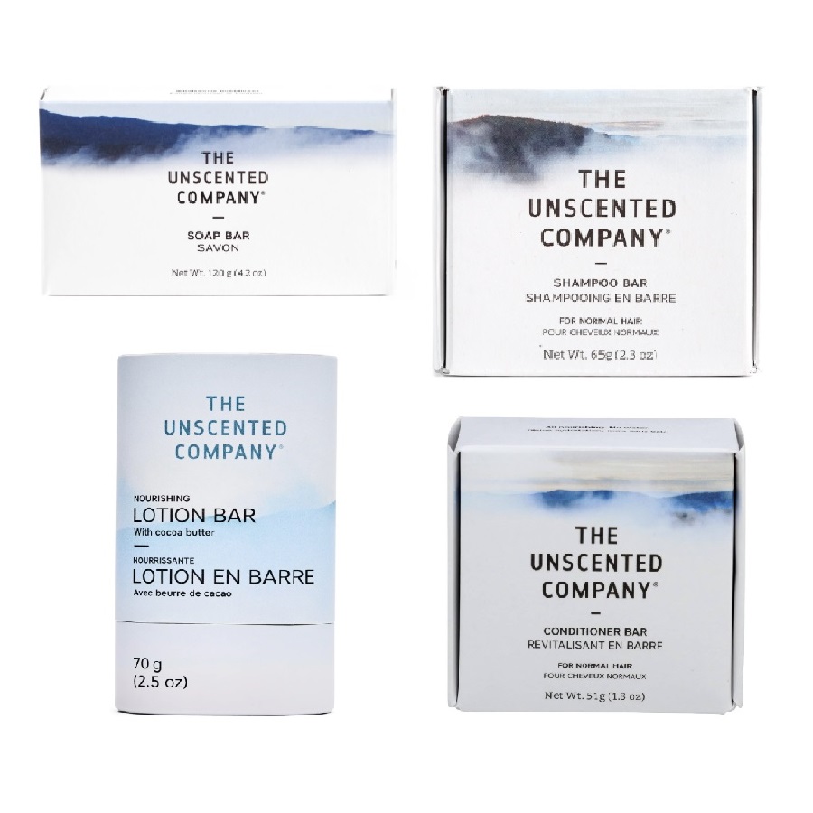Solid Hair and Body Care Travel set