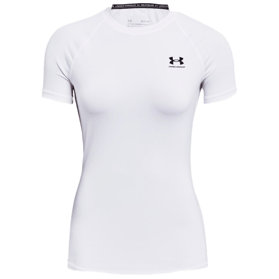 Haut à manche courte HeatGear Armour - Femmes - Blanc - Petit