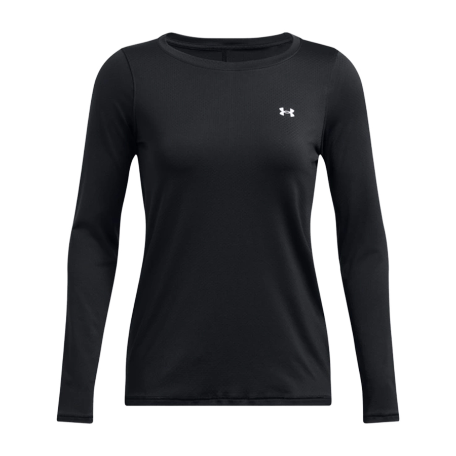 Haut à manches longues HeatGear Armour - Femme - Noir - Moyen