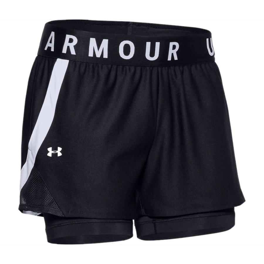 Play Up 2-in-1 Shorts - Women - Black - Small