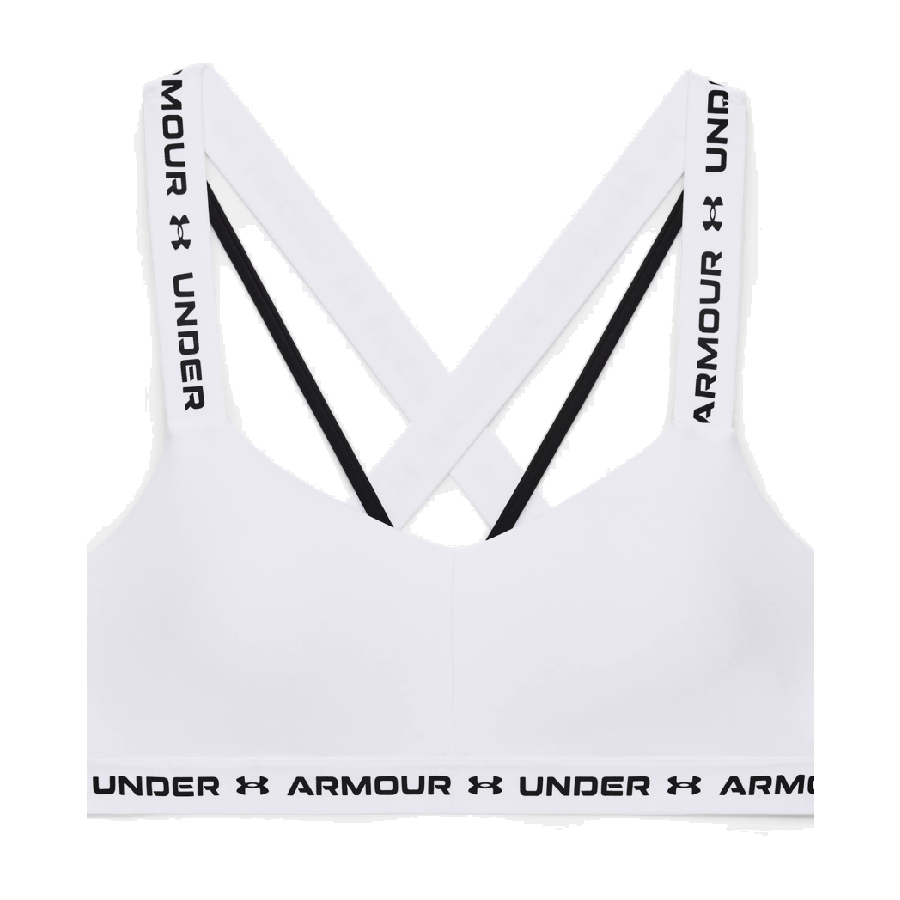 Soutien-gorge de sport à dos croisé et maintien léger - Femmes - Blanc - Très Grand