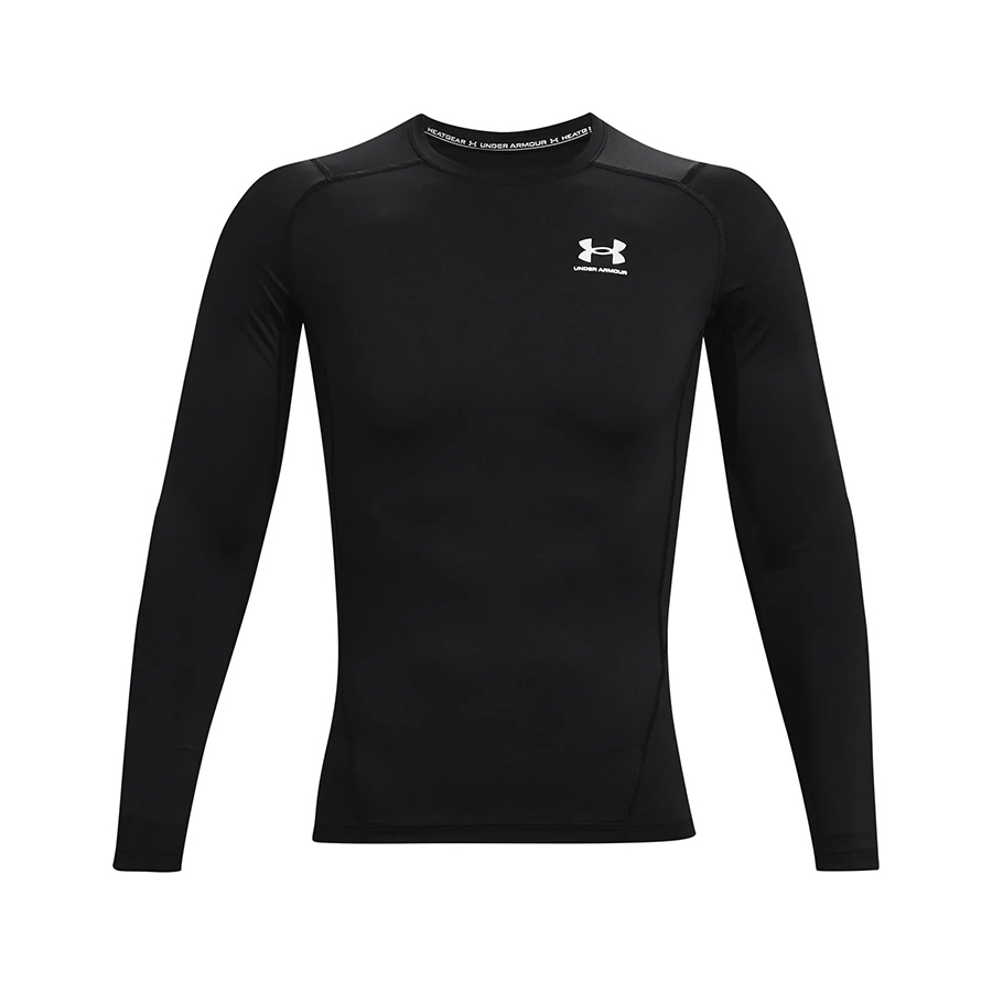 Haut à manches longues HeatGear Armour - Hommes - Noir - Moyen