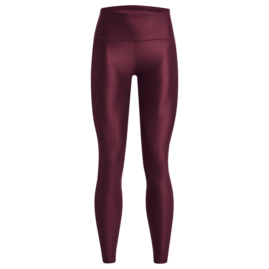 Leggings pleine longueur à bande de taille adhérente HeatGear Armour - Femmes - Rouge - Petit