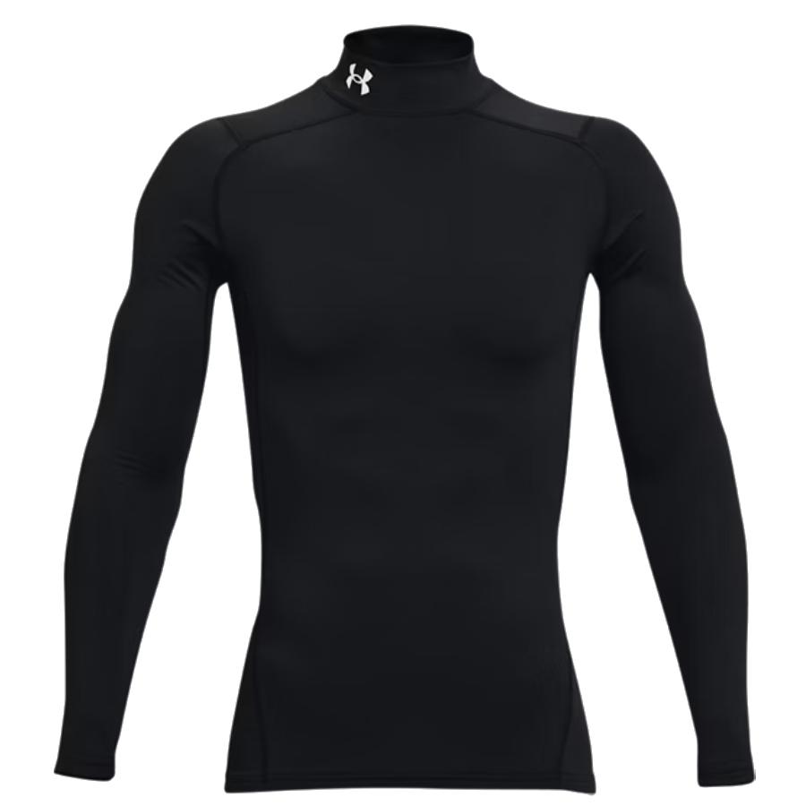 ColdGear Compression Mock - Men - Black / White - Extra Large