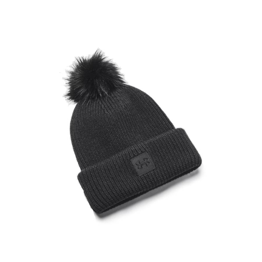 Halftime Ribbed Pom - Black