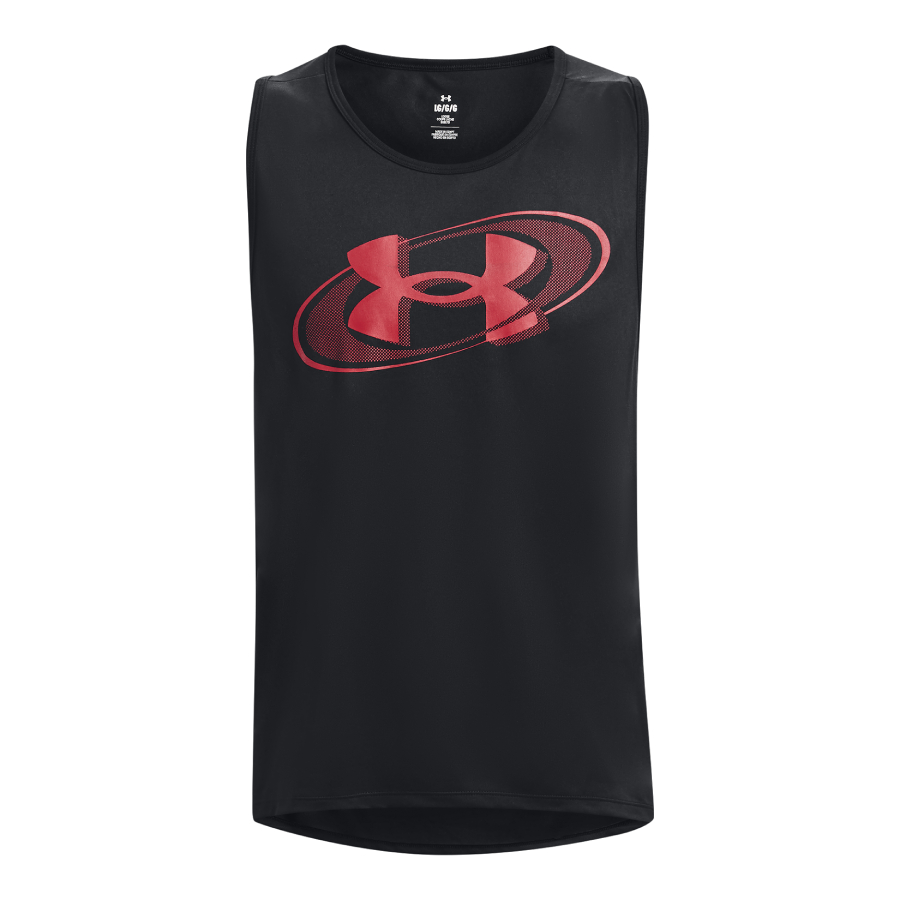 Camisole avec logo UA Tech 2.0- Hommes - Noir - Moyen