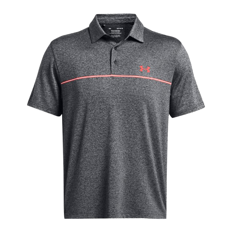 Polo à rayures Playoff 3.0 - Hommes - Noir - Grand