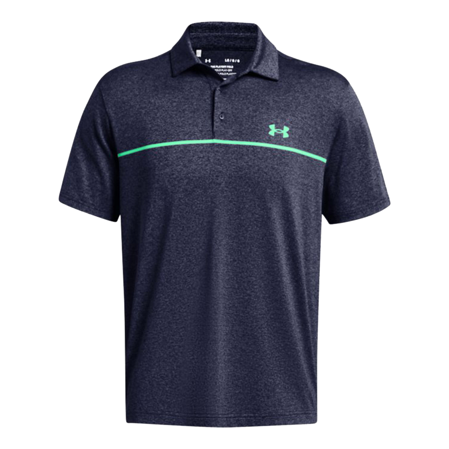 Polo à rayures Playoff 3.0 - Hommes - Midnight Navy - Moyen