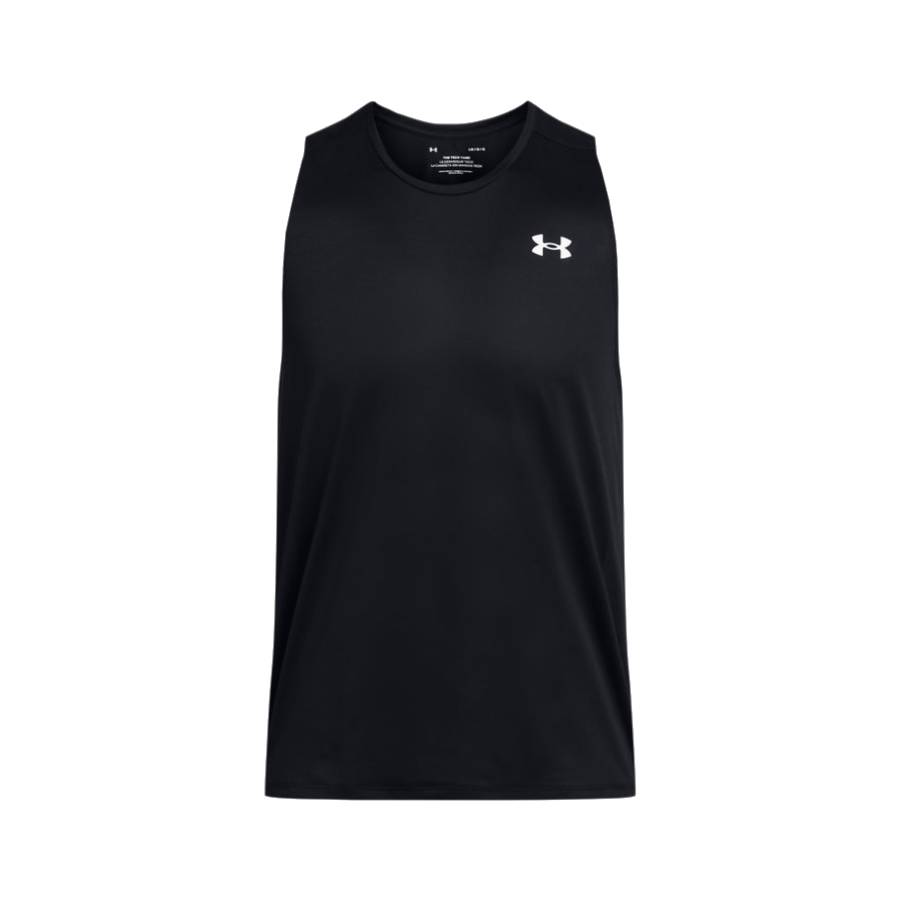 Camisole UA Tech - Hommes - Noir - Très Grand