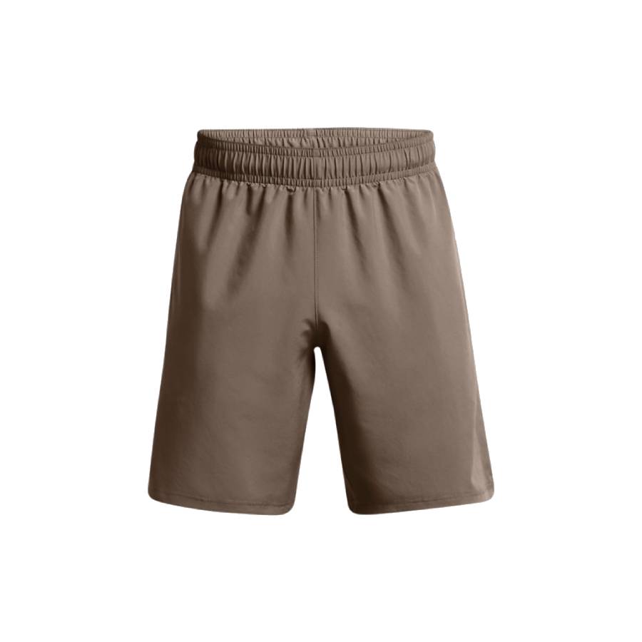 Short UA Woven Wordmark - Hommes - Taupe Dusk - Moyen