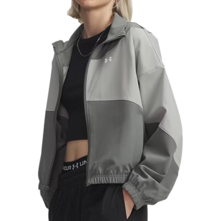 Rival Woven Jacket - Women - Green - Small
