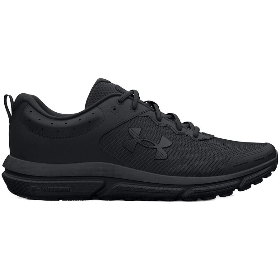 Charged Assert 10 Running Shoes - Women - Black/Black - 9