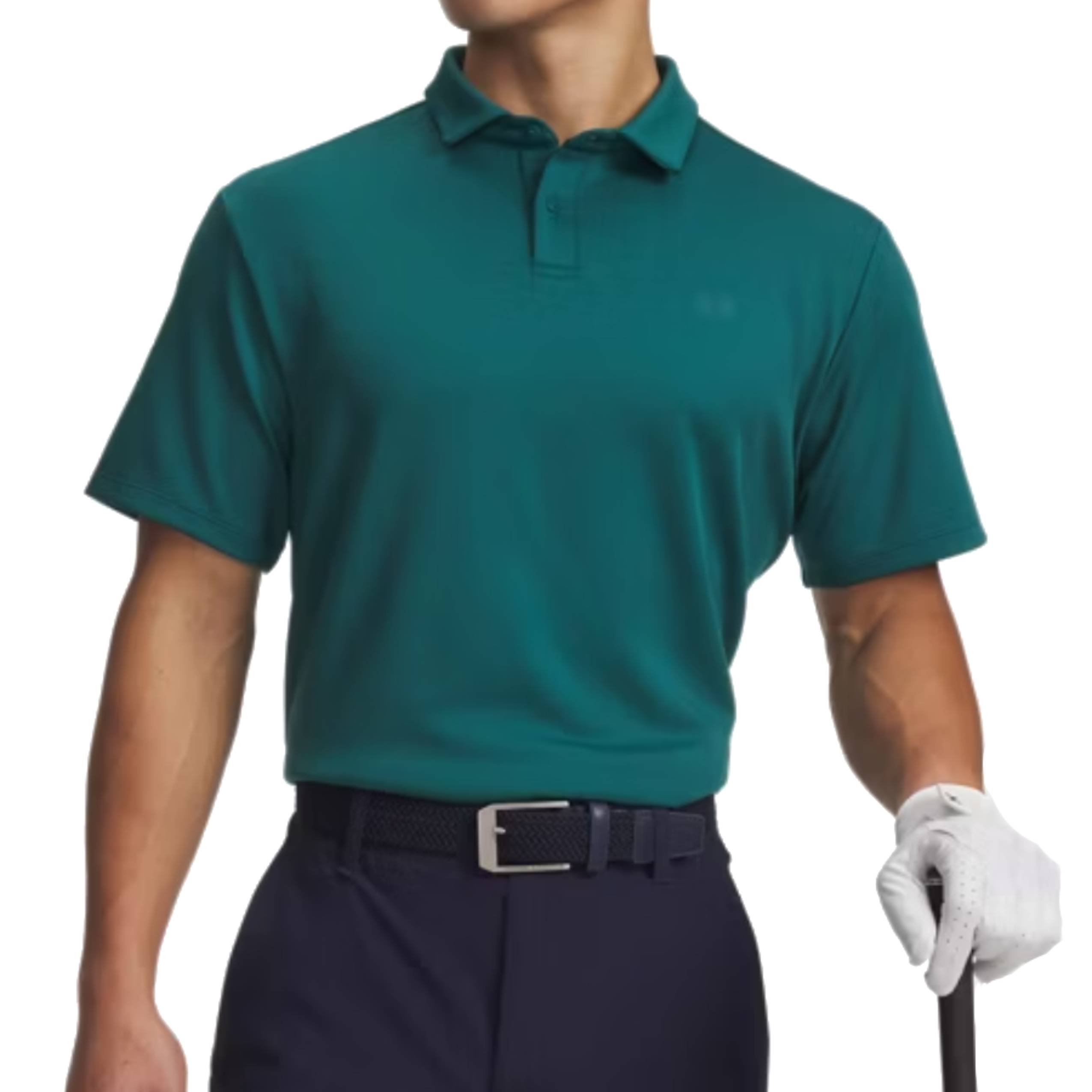 Motion Polo Top - Men - Green - Large