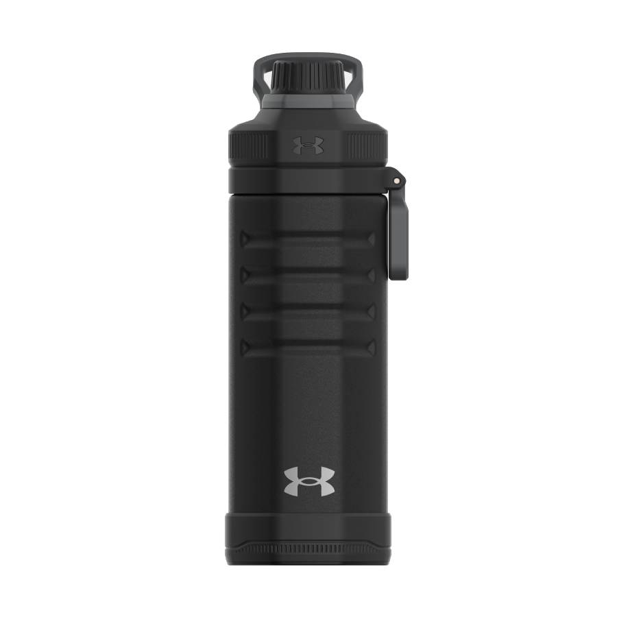 Velocity Squeeze Water Bottle - Black - 32oz