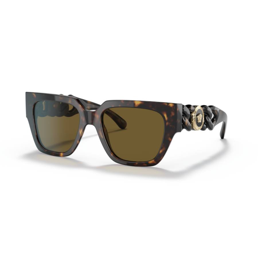 Square Sunglasses - Women - Havana