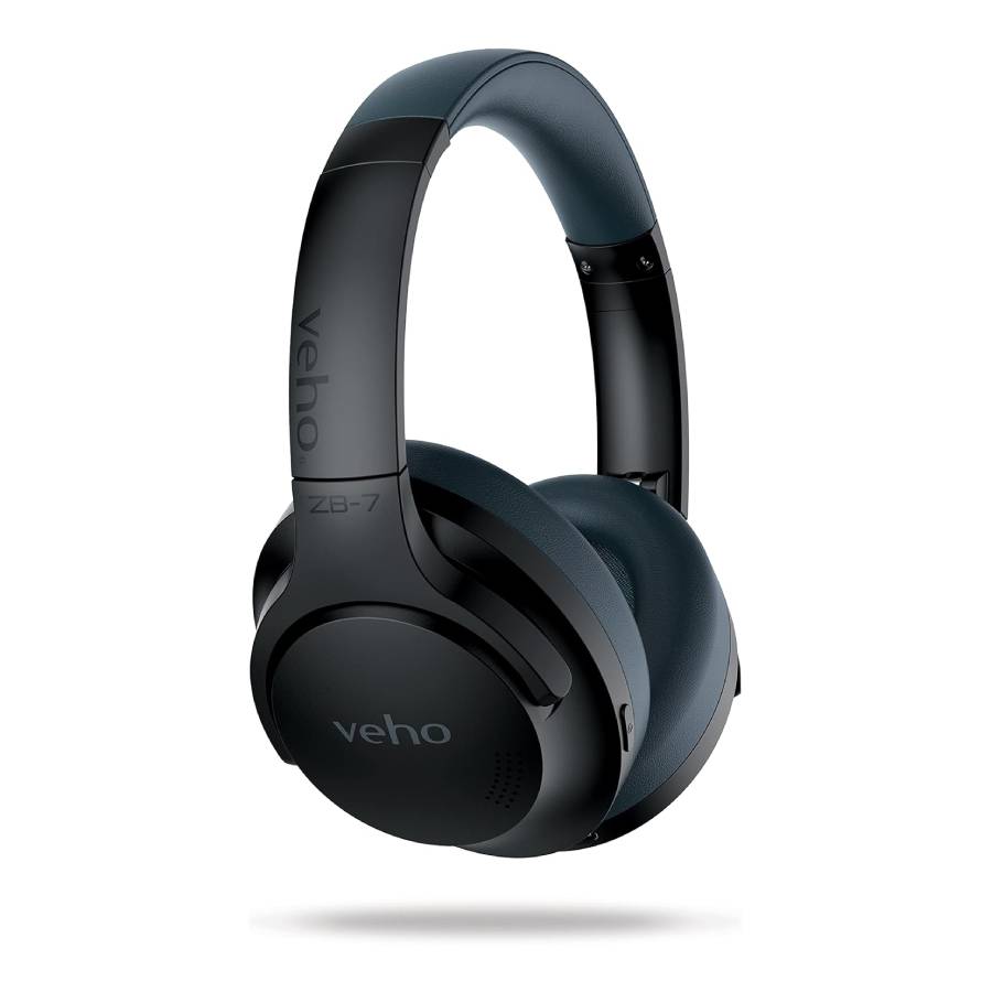 Écouteurs sans fil Bluetooth ZB-7 avec réduction active du bruit - Noir