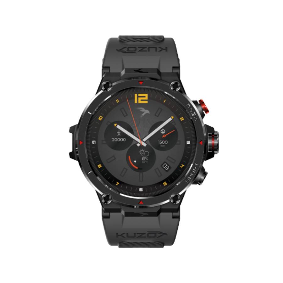 Kuzo II F2-S Sports Smart Watch with GPS - Black