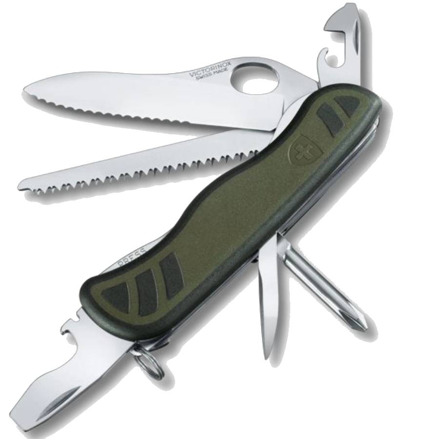 Soldier Pocket Knife - Olive Drab - 111 mm
