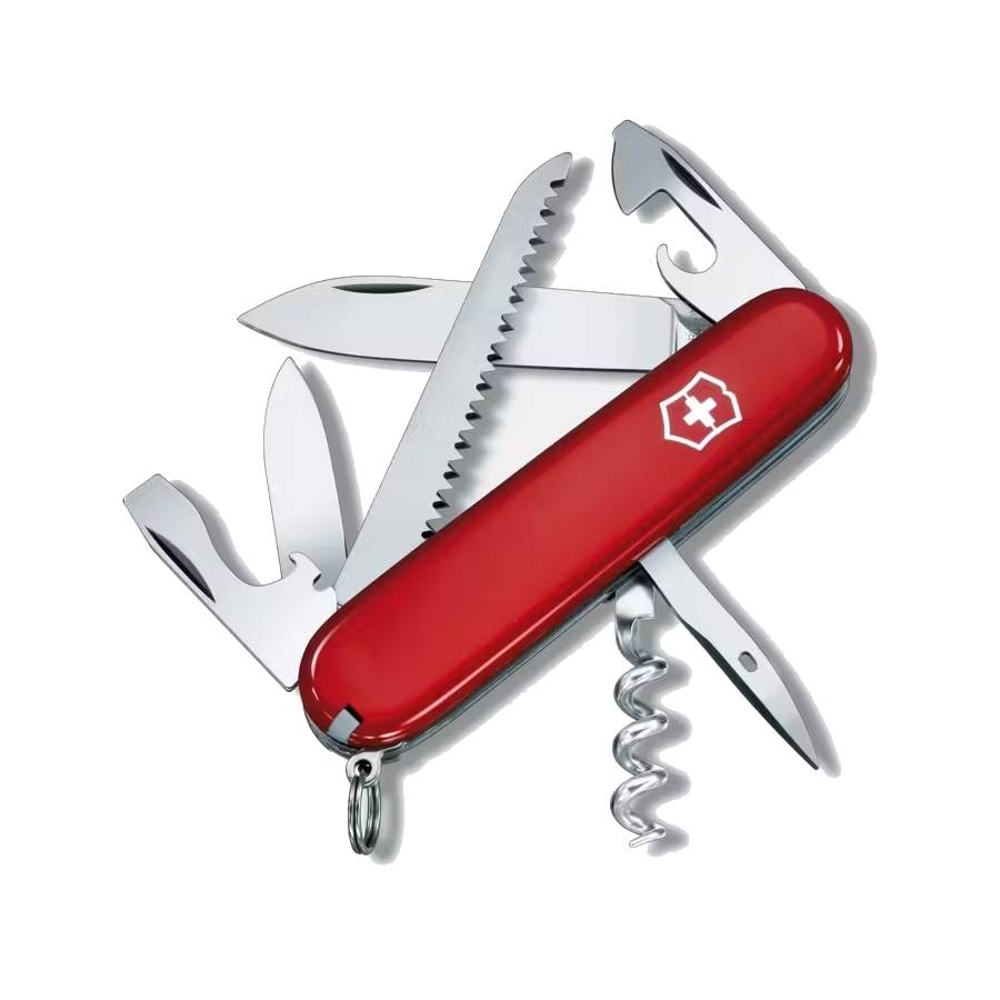 Camper Pocket Knife - Red