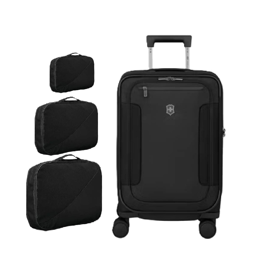 Werks 7.0 Frequent Flyer Carry-On and 3-Piece Compression Packing Cube Set
