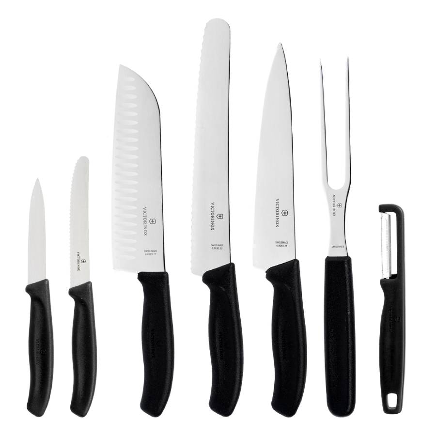 Ensemble de couteaux de cuisine Swiss Classic - 7 pièces