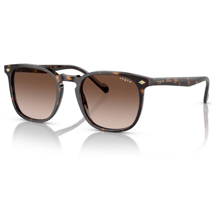 Square Sunglasses - Women - Dark Havana
