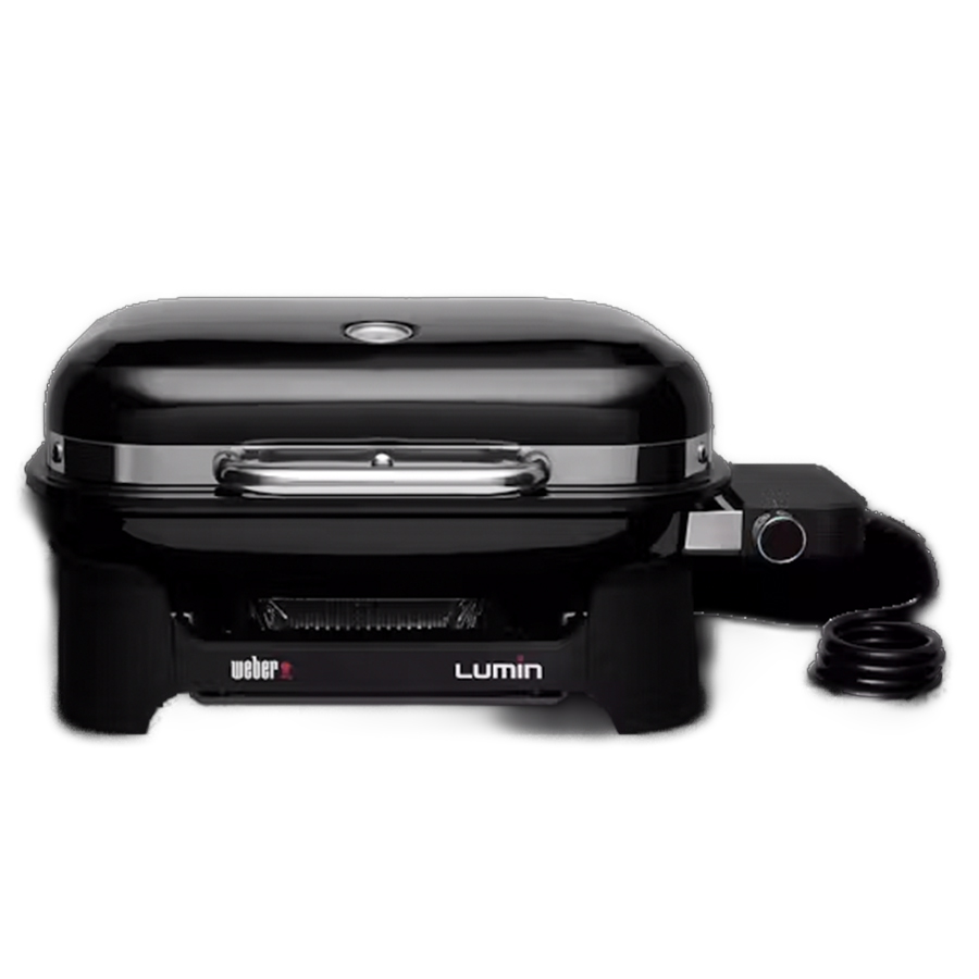 Lumin Compact Electric Outdoor Grill - Black