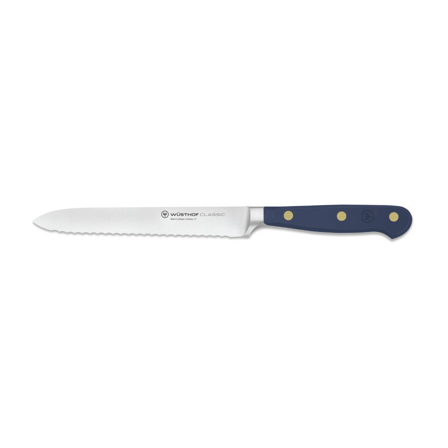 5" Serrated Utility Knife - Classic Wild Blueberry